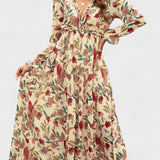 Sónia | Maxi Vestido Floral de Verão