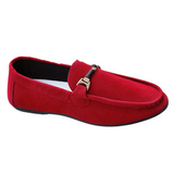 Mocassins de Negócio em Camurça