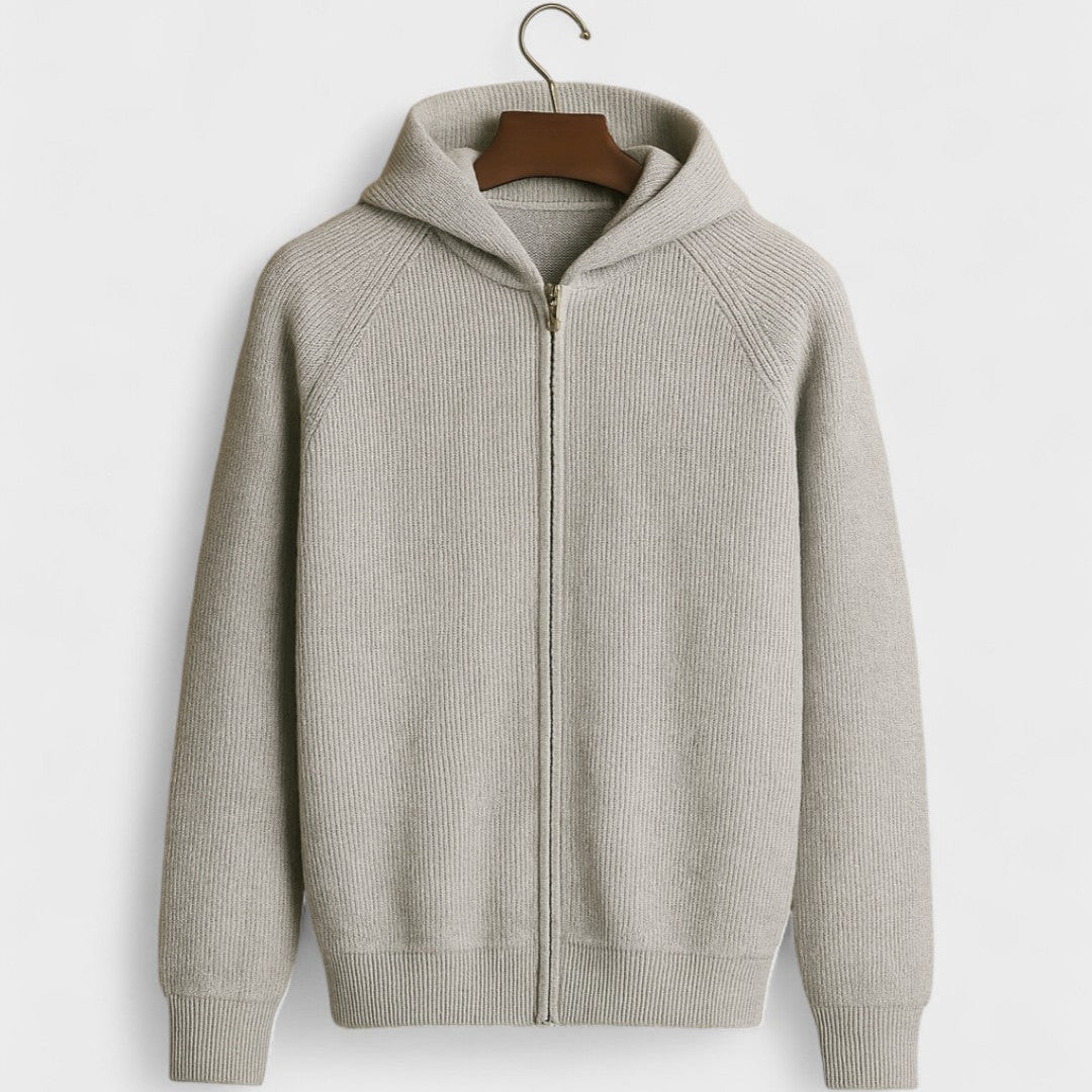 Tobias™ | Cardigan em lã merino