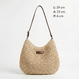 Catarina - Bolsa Elegante de Palha