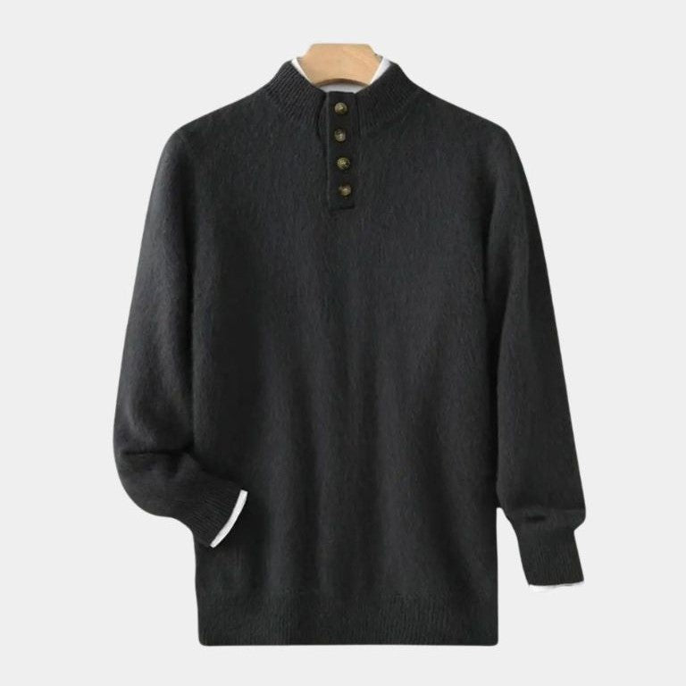 Valdemar™ | Casaco de Malha com Cinto