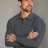 Viggo™ | Pullover em Algodão com Decote em V