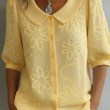 Zélia - Blusa Fresca Floral