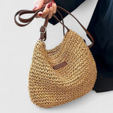 Catarina - Bolsa Elegante de Palha